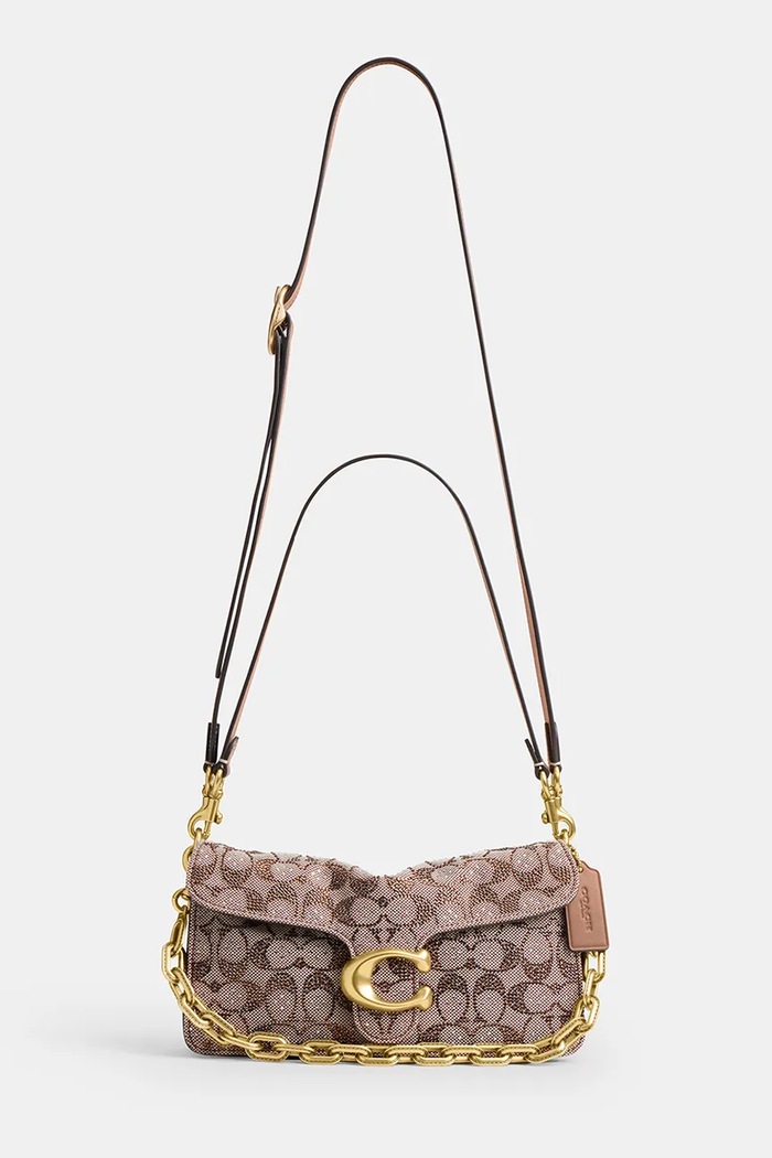 Coach Сумка крос-боді жіноча шкіряна Tabby 26 CDZ34 коричневий SS26