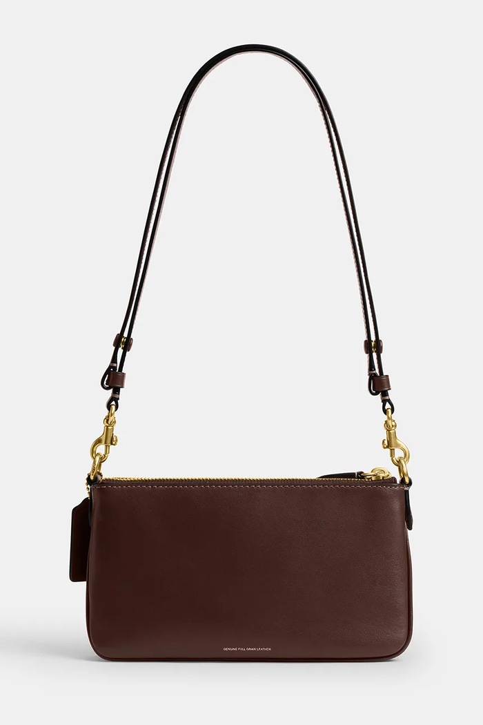 Coach torebka crossbody damska skórzana Kira CDY89 brązowy SS26
