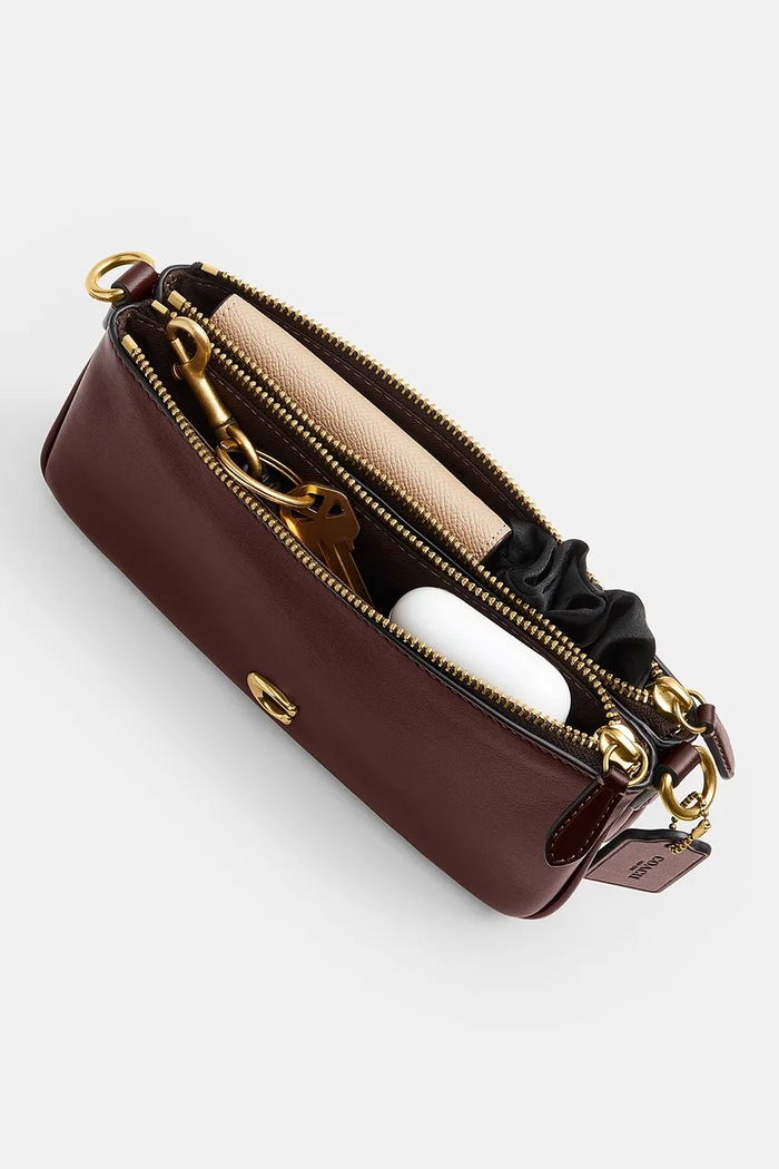 Coach torebka crossbody damska skórzana Kira brązowy CDY89