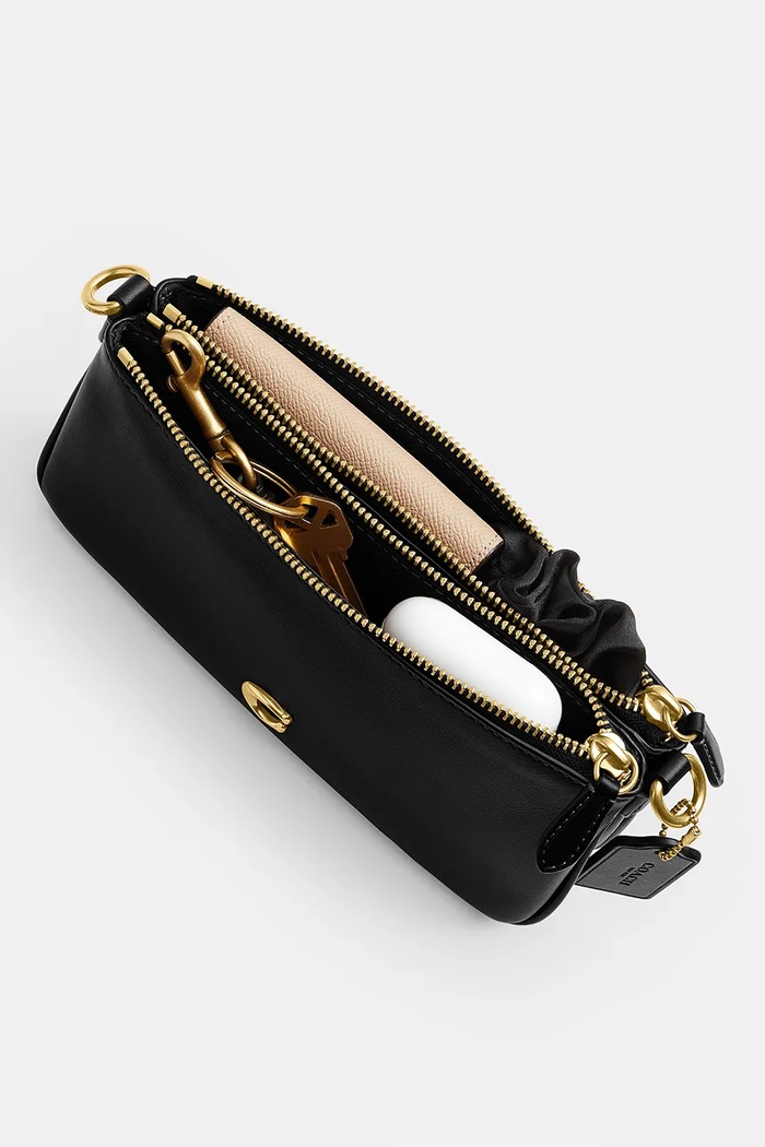 Coach torebka crossbody damska skórzana Kira czarny CDY89