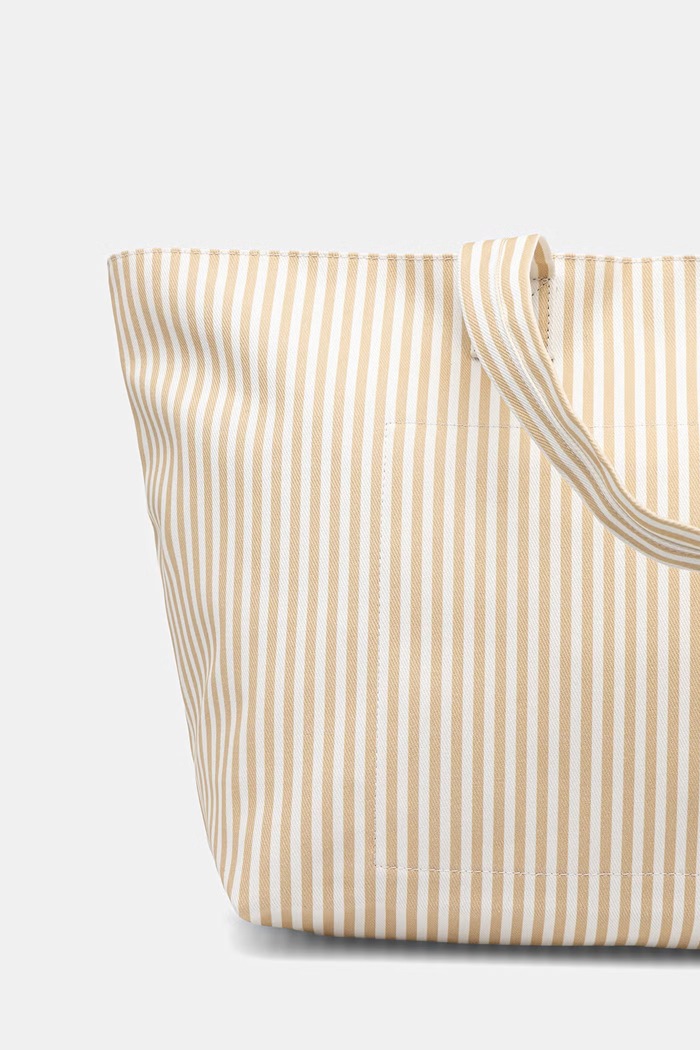 Accesorii Lacoste tote bag pentru femei, din bumbac NU5244PB bej