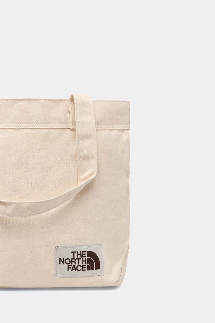 Doplnky The North Face kabelka dámska bavlnená COTTON TOTE NF0A3VWQPC31 béžová