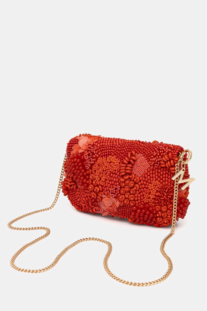 Lola Casademunt crossbody torbica ženska rdeča MS2604020