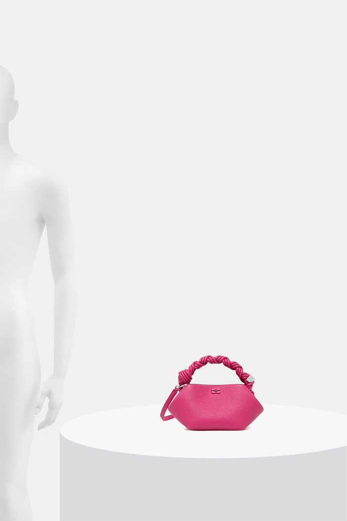 GANNI Bou Mini torebka crossbody damska z imitacji skóry B2100124