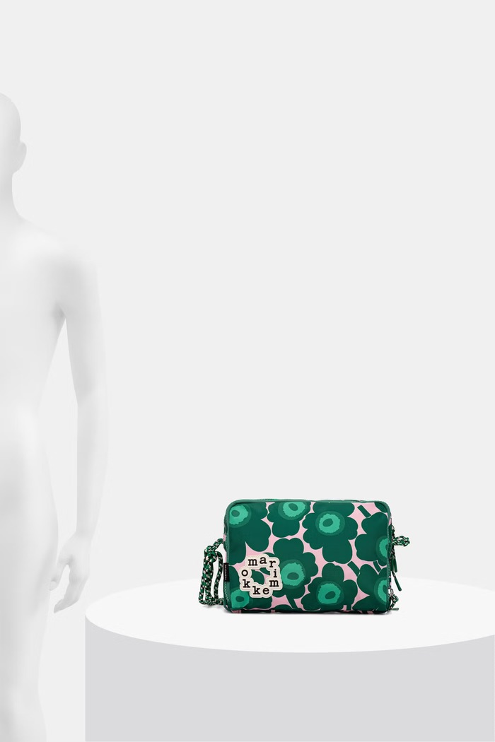 Marimekko geantă crossbody pentru femei 095590 verde