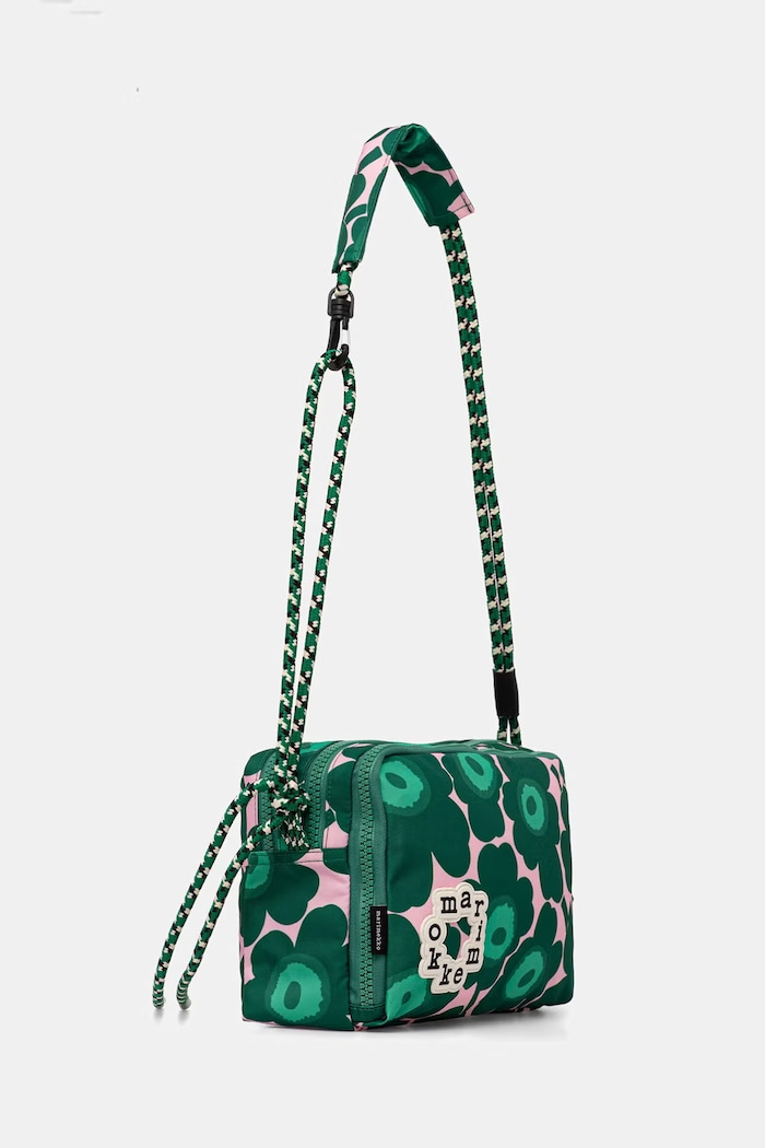 Marimekko geantă crossbody pentru femei 095590 verde SS26