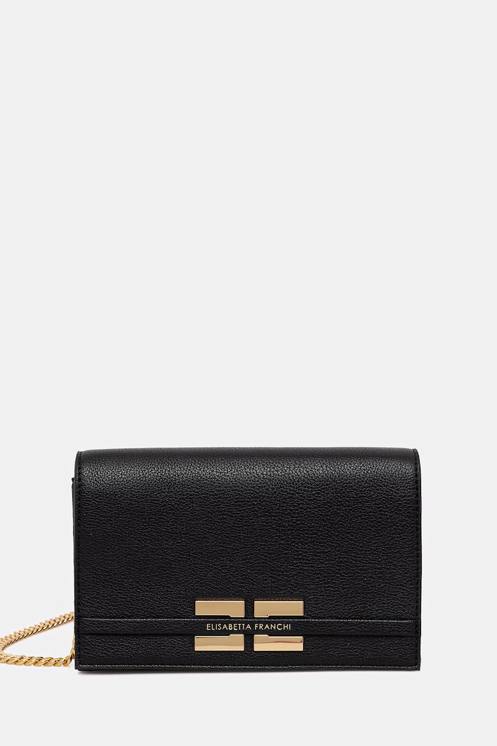 Elisabetta Franchi geantă crossbody pentru femei negru BS40A61E1