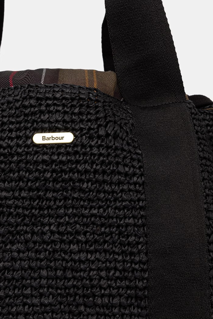 Barbour shopper torba ženska Lily črna LBA0467