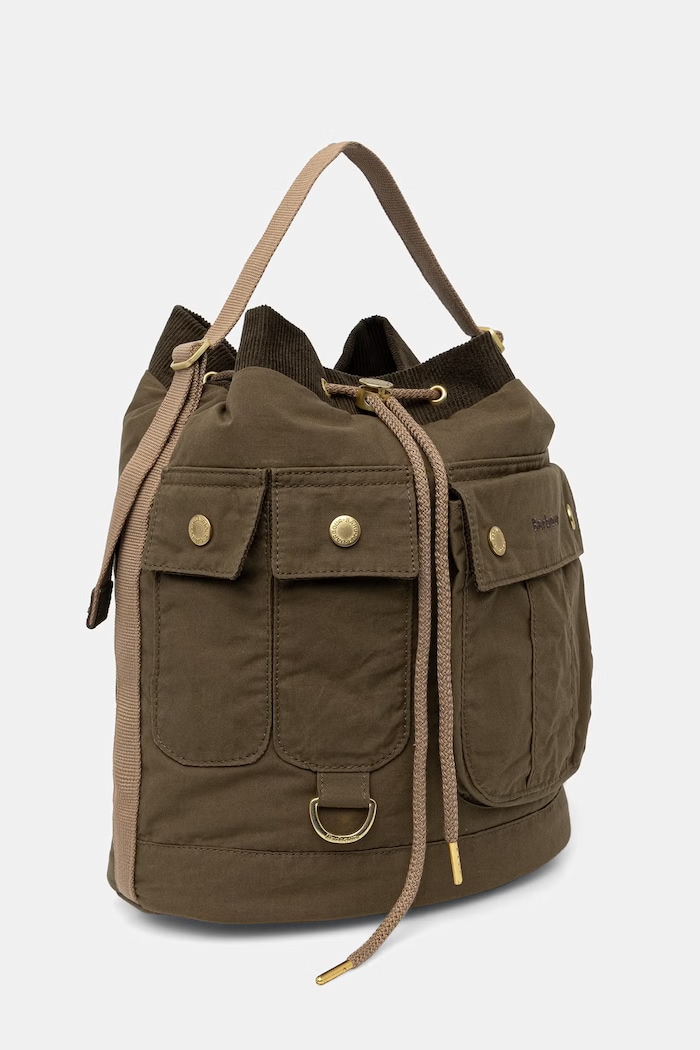 Barbour zsák női pamut Mia LBA0522 zöld SS26