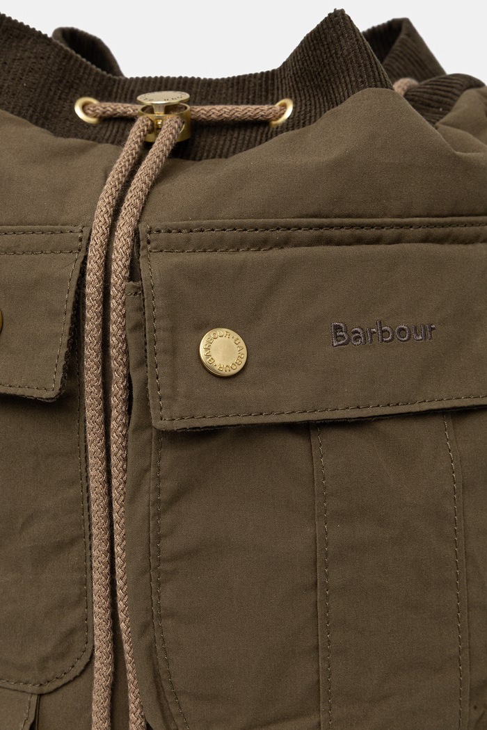 Barbour zsák női pamut Mia zöld LBA0522