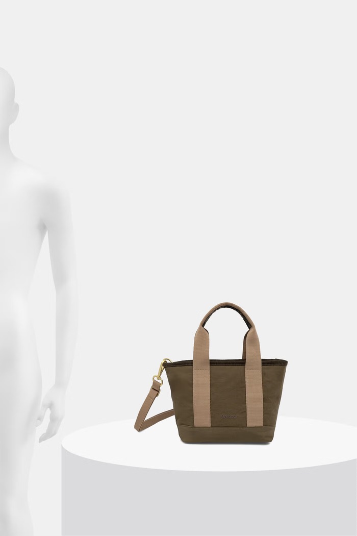 Barbour crossbody torbica ženska bombažna Mya LBA0523