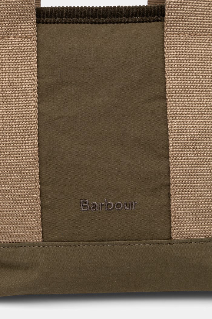 Barbour crossbody torbica ženska bombažna Mya LBA0523 zelena