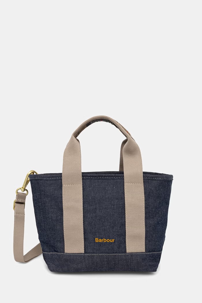 Barbour Torebka damska jeansowa Mya granatowy LBA0539