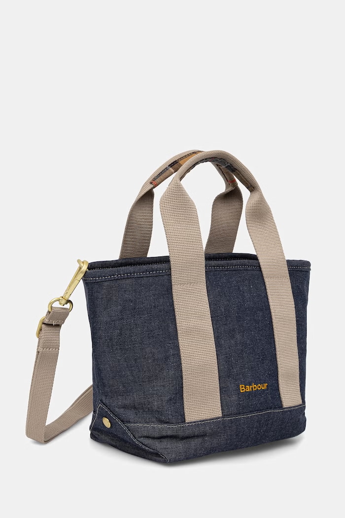 Barbour Torebka damska jeansowa Mya LBA0539 granatowy SS26