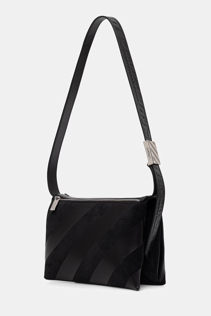 Off-White Sandbag_404 torebka crossbody damska skórzana OWNN18NS26LEA001 czarny SS26