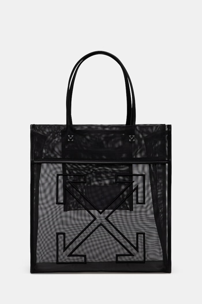 Off-White Market torebka tote damska czarny OWNA23FS26FAB001