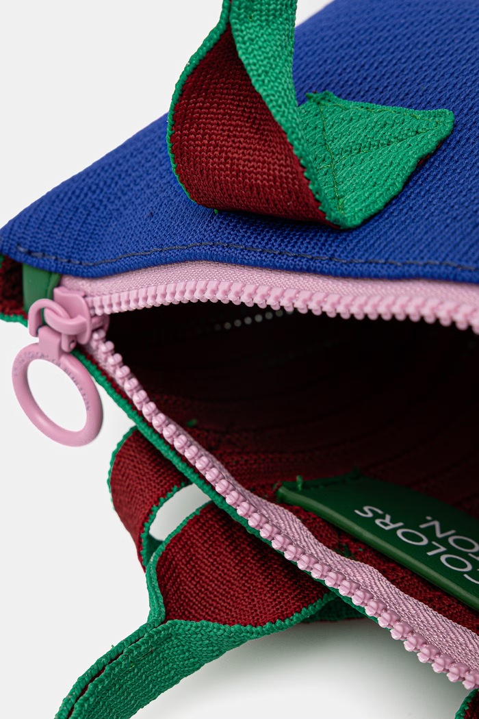 United Colors of Benetton torebka crossbody damska 64I8VY02C niebieski