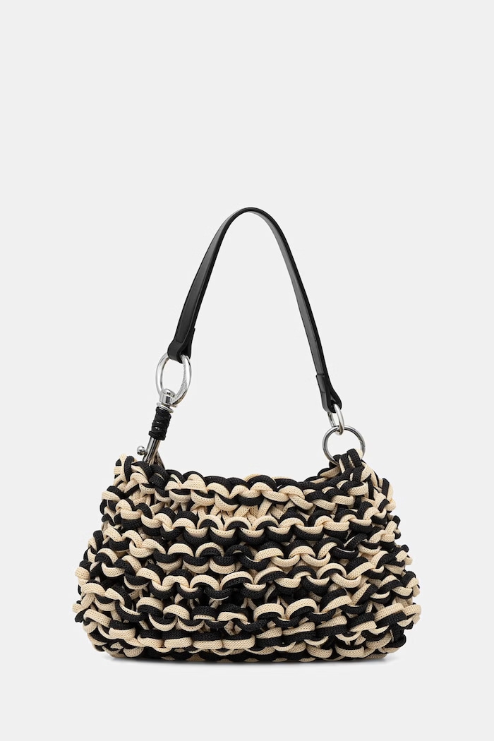 United Colors of Benetton kabelka hobo dámska béžová 6EBVVY031