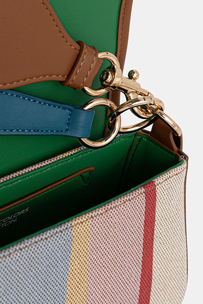 United Colors of Benetton geantă crossbody pentru femei 6F6XVY033 bej