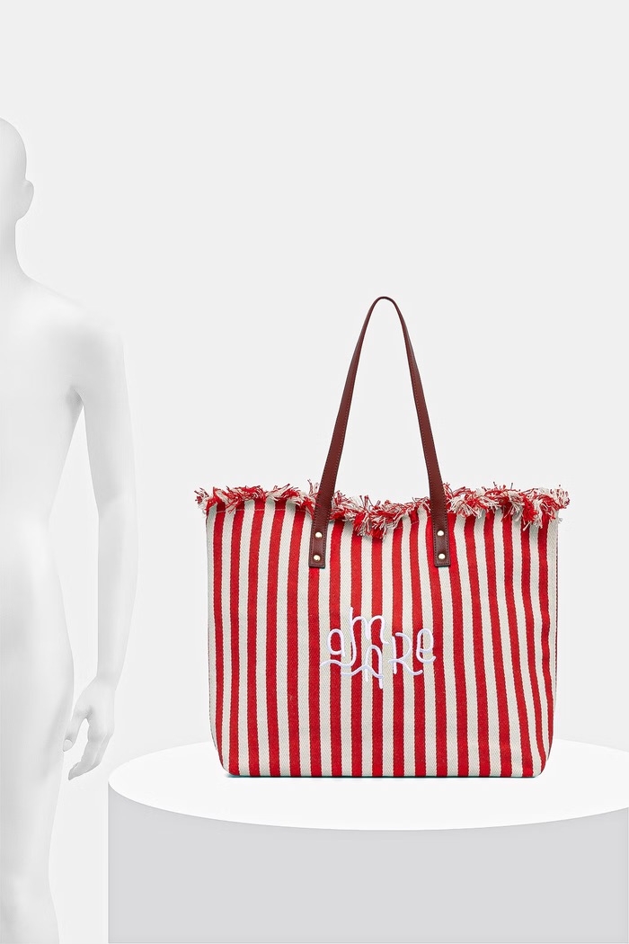 United Colors of Benetton torebka tote damska bawełniana 6O4LVY02N