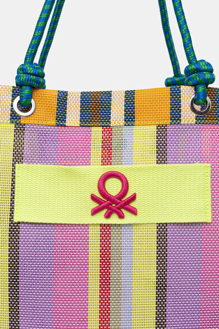 United Colors of Benetton torebka tote damska 6VMJVY01Z różowy