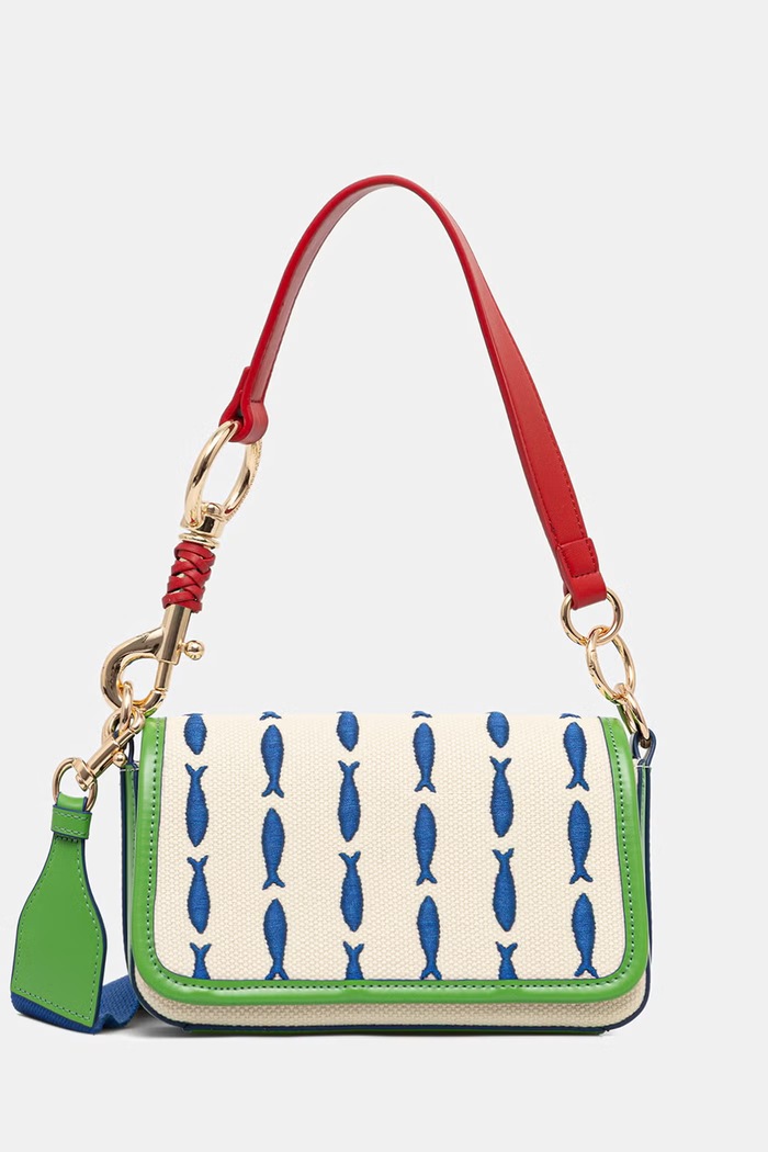 United Colors of Benetton χιαστί Γυναικεία μπεζ 6VPLVY032
