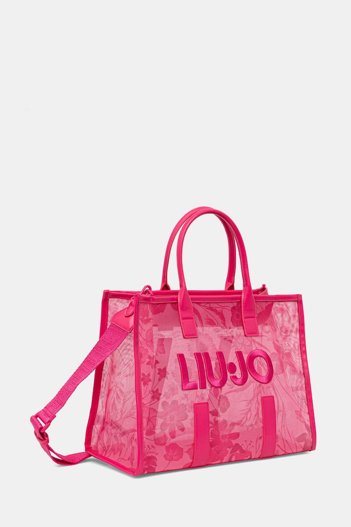 Liu Jo geantă shopper pentru femei VA6193.J3909 roz SS26