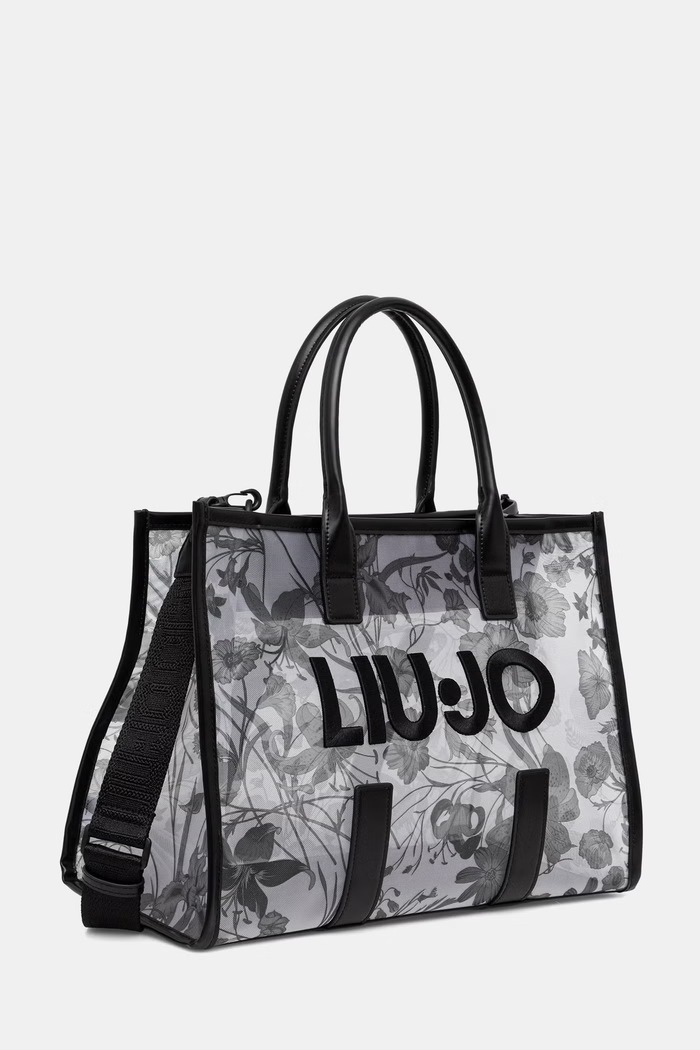 Liu Jo geantă shopper pentru femei VA6193.J3909 negru SS26