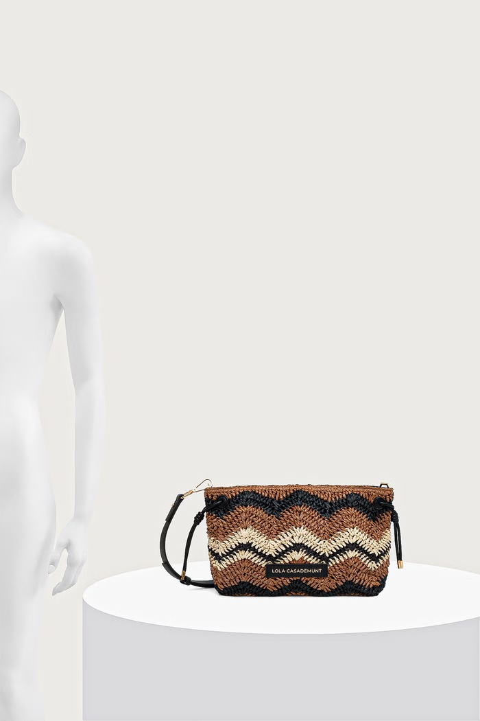 Lola Casademunt torebka crossbody damska pleciona LS2604097