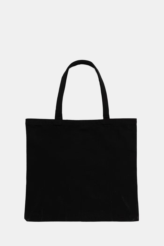 Le Privé torebka shopper damska bawełniana LE SHOPPER LP00699 czarny SS26