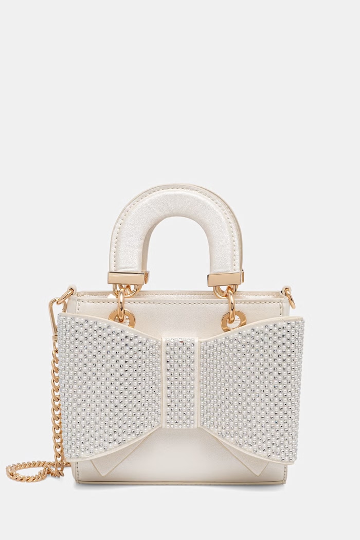 Aldo torebka crossbody damska z imitacji skóry NADIEA beżowy NADIEA.160