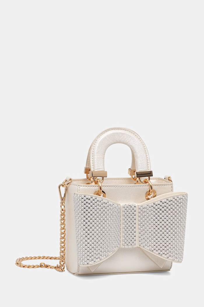 Aldo torebka crossbody damska z imitacji skóry NADIEA NADIEA.160 beżowy SS26
