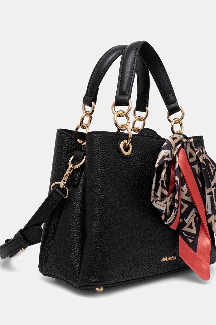 Aldo torebka crossbody damska z imitacji skóry TENTERDEN TENTERDEN.001 czarny SS26