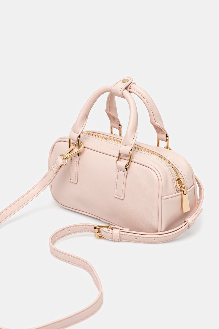 Akcesoria Aldo torebka crossbody damska z imitacji skóry LUNABELLE LUNABELLE.650 różowy