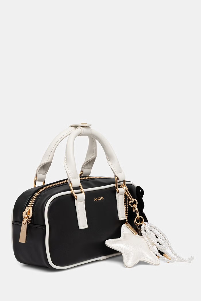 Aldo torebka crossbody damska z imitacji skóry LUNABELLE LUNABELLE.001 czarny SS26
