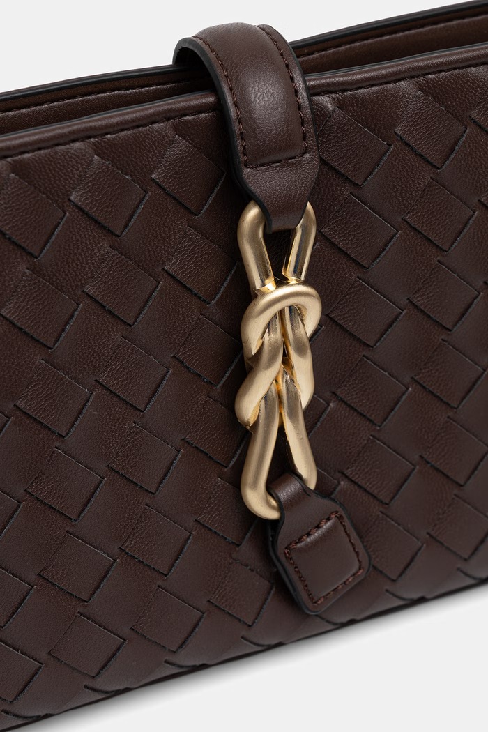 Aldo torebka hobo damska z imitacji skóry HUDA brązowy HUDA.200