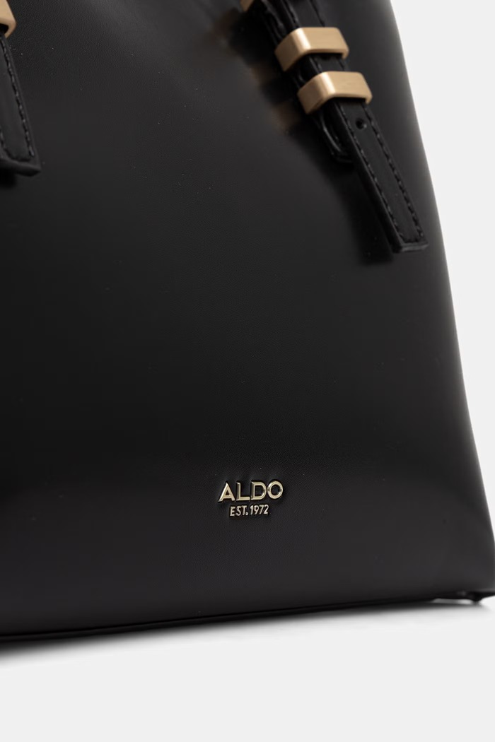 Aldo torebka crossbody damska z imitacji skóry ELONORIA czarny ELONORIA.006