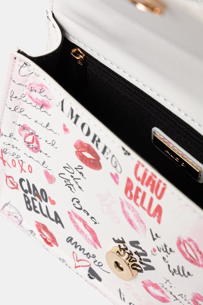 Aldo torebka crossbody damska BELLAVITA BELLAVITA.116 biały