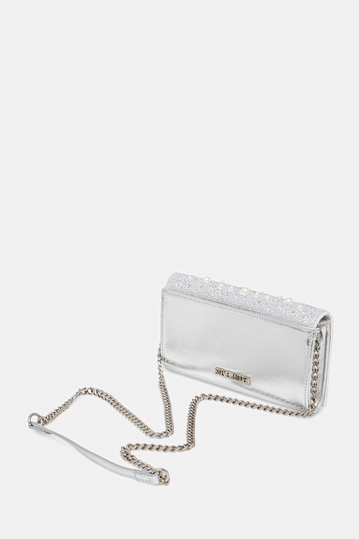 Akcesoria Steve Madden torebka crossbody damska Beforever SM13002319 srebrny