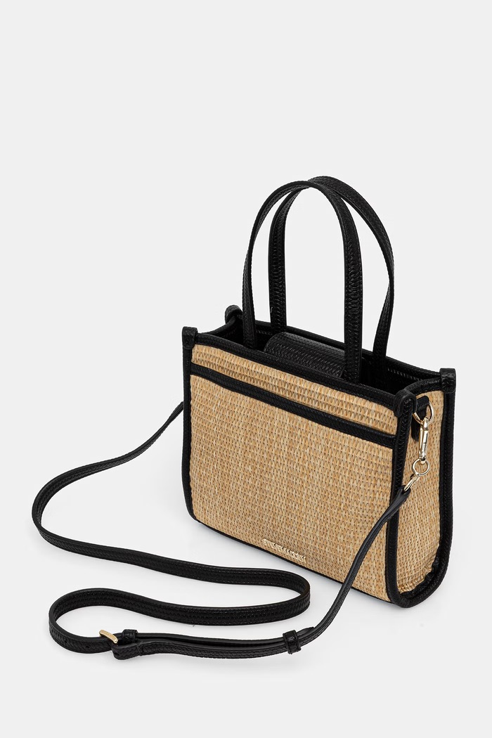 Akcesoria Steve Madden torebka crossbody damska pleciona Bdecor-B SM13002535 beżowy