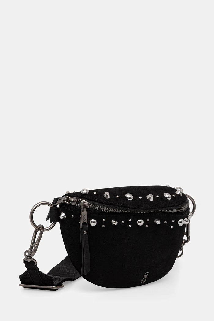 Steve Madden nerka damska zamszowa Bclaro SM13002527 czarny SS26