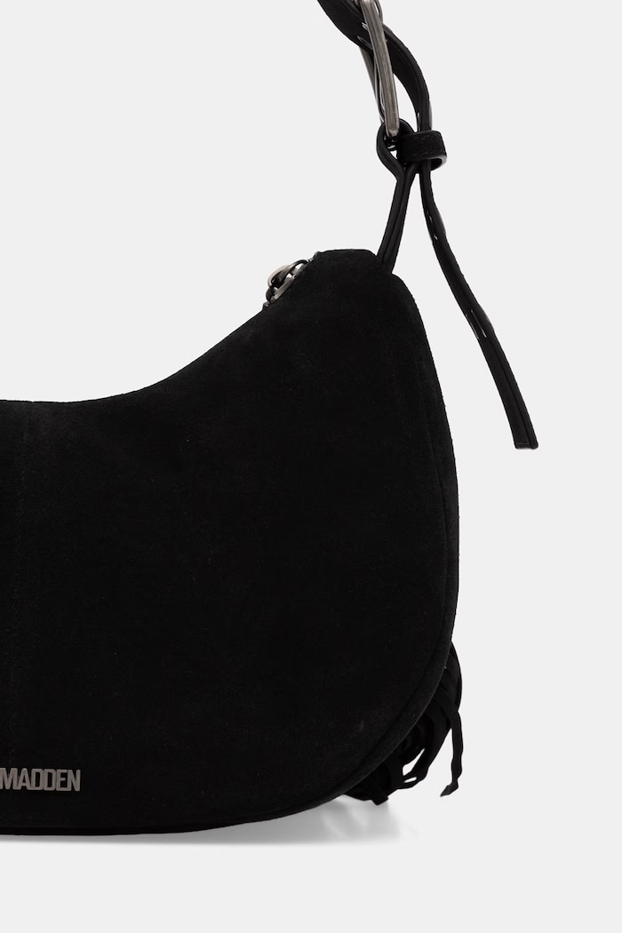 Akcesoria Steve Madden torebka damska zamszowa Bblaize SM13002525 czarny