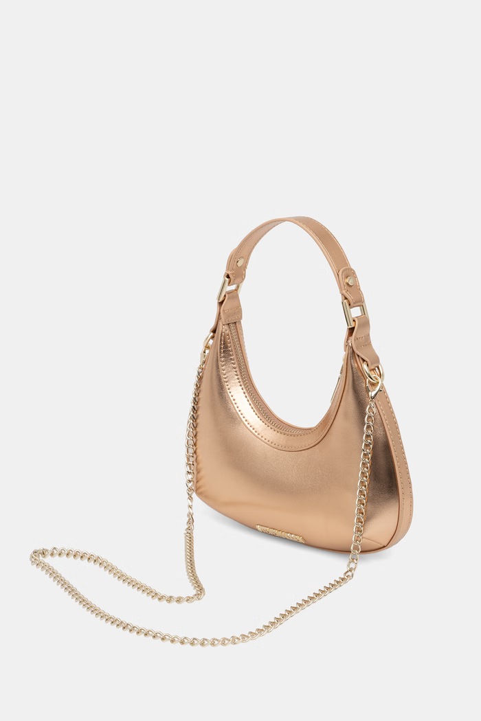 Akcesoria Steve Madden torebka hobo damska Bascend SM13002541 złoty