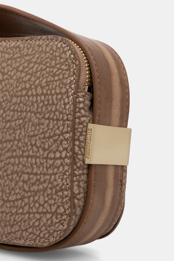 Steve Madden torebka crossbody damska z imitacji skóry Baradia beżowy SM13002418