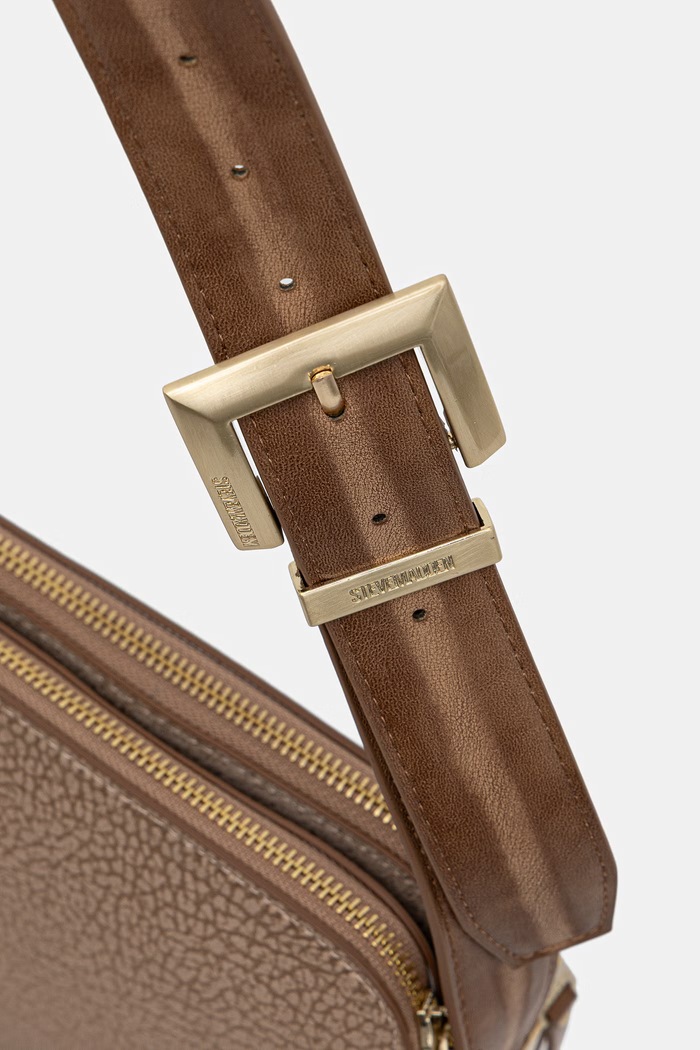 Steve Madden torebka crossbody damska z imitacji skóry Baradia SM13002418 brązowy
