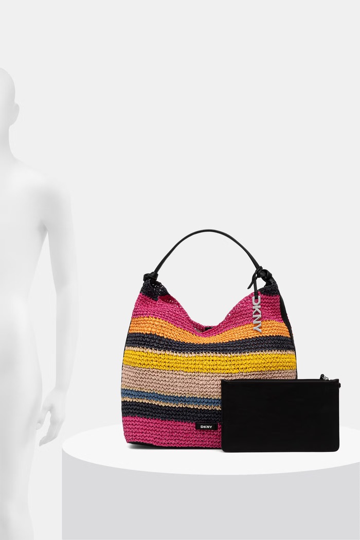 DKNY torebka shopper damska pleciona PAULA R61CYO07