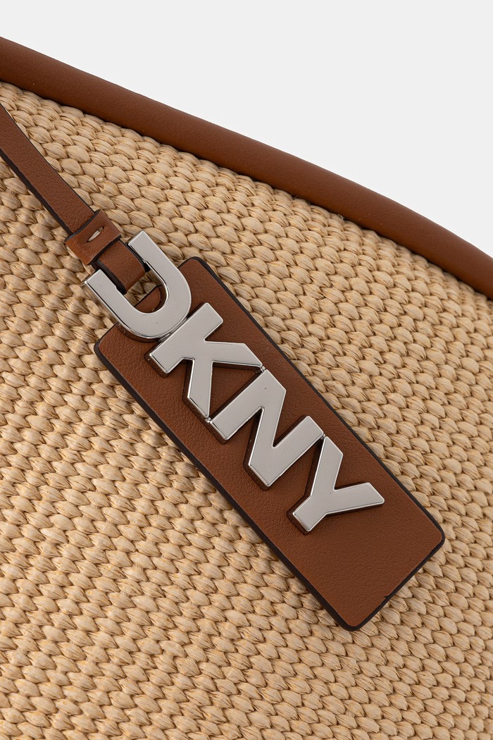 DKNY torebka tote damska pleciona beżowy R61CDK68