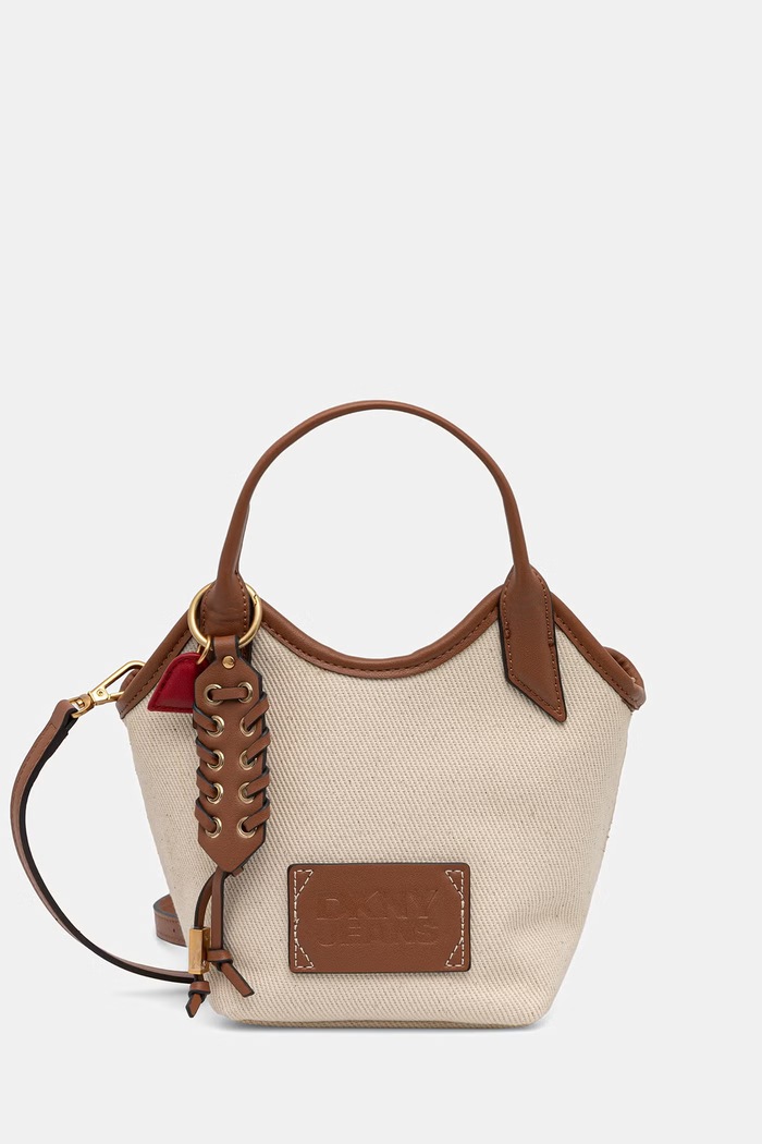 DKNY torebka crossbody damska beżowy R61EYP83
