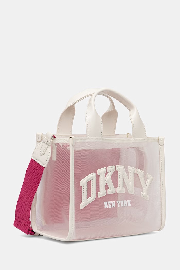 DKNY geantă crossbody pentru femei R61AXC80 alb SS26