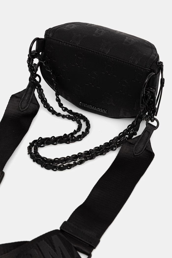Kiegészítők Steve Madden keresztpántos táska női műbőr Bette SM13001833 fekete